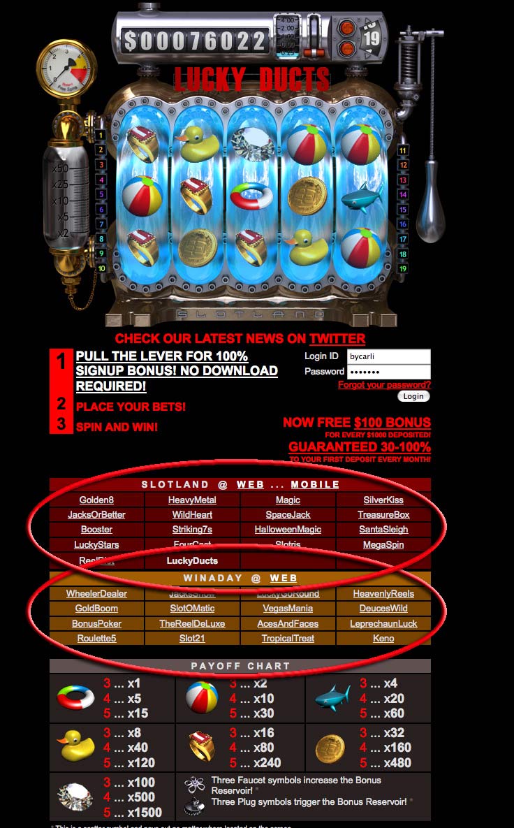 casino slot online no